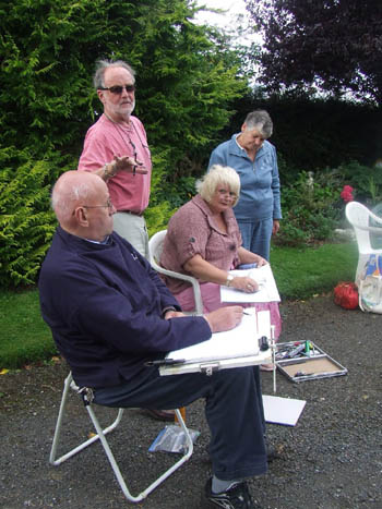 Desmond McCarthy at Kilkea Lodge Farm Bed & Breakfast, 
Castledermot, 
Co. Kildare,
Ireland